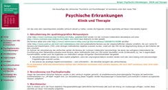 Desktop Screenshot of berger-psychische-erkrankungen-klinik-und-therapie.de